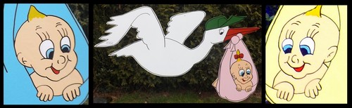 Fliegender storch - fliegender,