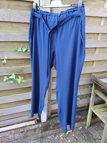 Damen schlupfhose blau - schlupfhose, größe
