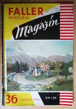 FALLER Modellbau Magazin  36 August 1963