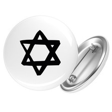 Button davidstern judentum - button,
