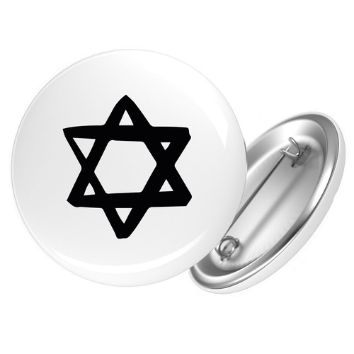 Button davidstern judentum - button,