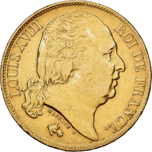 Frankreich louis xviii - frankreich,, 20