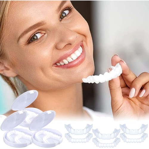 False teeth veneers dentures - false,