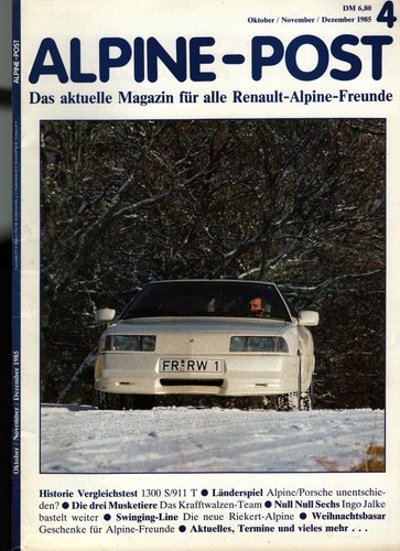 Zeitschrift alpine post 4 - alpine,
