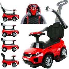 Rutschauto mit Stange Kinderfahrzeug Rutscher Sport car Sun Baby