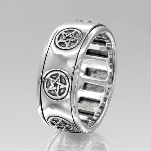 Sterling silber pentagramm - sterling,