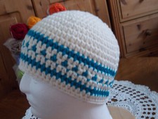 Boshi Nagano-Style-Häkelmütze aus myboshi original No 1, mit Wolle, in 2 Farben