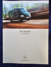 Mercedes-Benz Sprinter Prospekt 8.2000   mit Allradantrieb