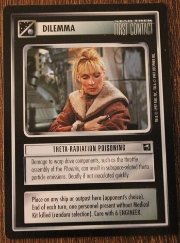 Star trek ccg first contact - star,