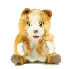 Folkmanis Handpuppe Katze rot