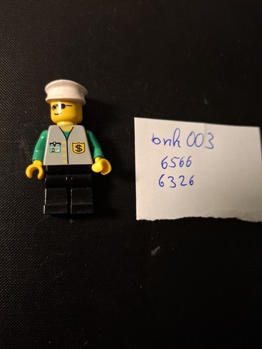 Lego town minifigur bank - bank,