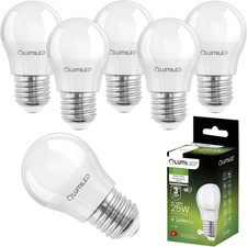 LUMILED 6x E27 P45 LED Lampen