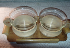 DDR Teeglas - Set mit