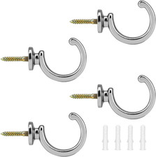 Gardinenhalter wand silber - gardinenhalter,