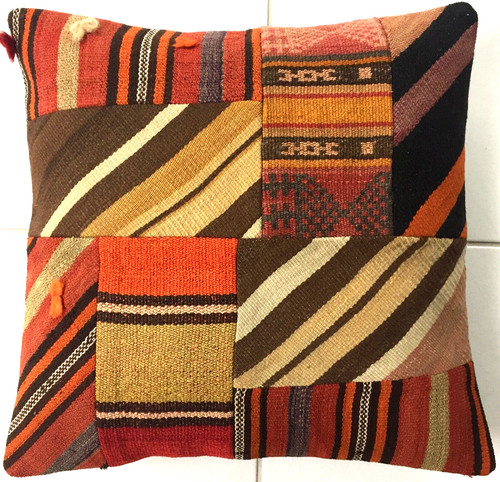 Kelim kissen patchwork jejim - patchwork,