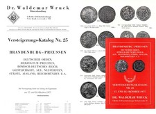 Wruck Berlin Auktion 25 (1977) Sammlung Brandenburg Preussen / Deutscher Orden