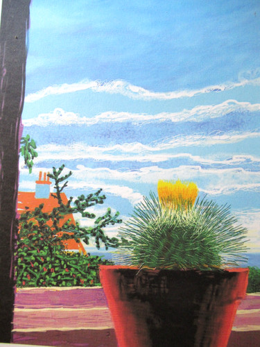 David hockney lithographie - david,