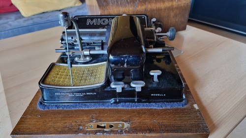 Aeg mignon schreibmaschine - mignon,