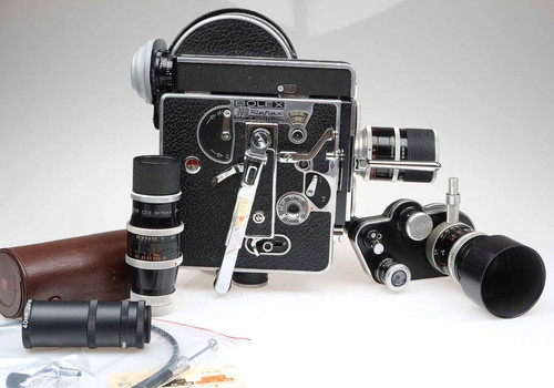 Bolex reflex kamera kern - h8,