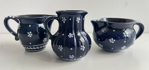 Gmundner keramik dirndl blau - keramik,
