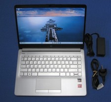 HP, Notebook 14-dk0357ng mit Netzteil, W11 Home, 128GB SSD + 1000 GB HDD, Silber