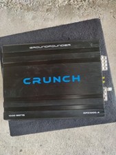 Crunch GPX-1000.4 4-Kanal Verstärker - Schwarz