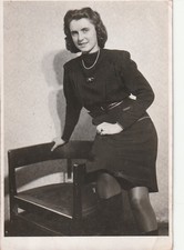 Vintage Foto Schöne Frau im