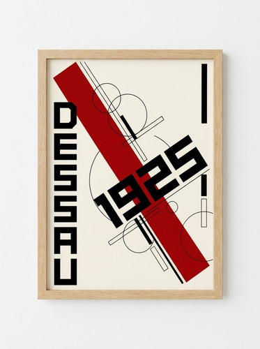 Bauhaus poster dessau - poster,