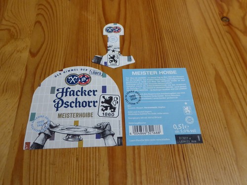 Bieretikett hacker pschorr - 1, hacker-pschorr