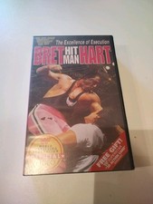Wwf VHS Bret Hart Excellence Of Execution Wrestling Silver Vision Wwe Rar