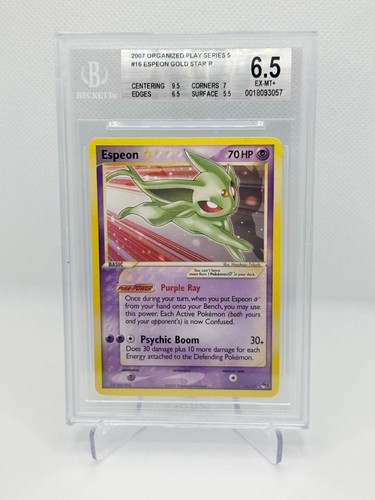 Espeon gold star bgs 6 - espeon,