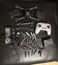 DJI FPV COMBO Drohne mit 3Akkus Controller,8 Propeller, Ohne BRILLE Schwarz
