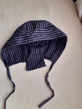 Berufsbekleidung Kochmütze, Gastronomie, Bäcker, Fleischer, Schwarz/weiß