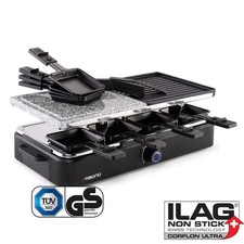 Ambiano Raclette Grill 8 Personen Tischgrill Elektrogrill TÜV/GS-Zeichen