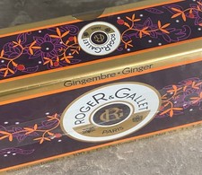 Roger & Gallet Seife - GINGEMBRE 3x 100g Box-Set parfümierte VINTAGE Seifen OVP