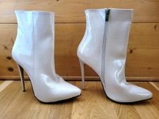 High Heels Stiefelette Lack