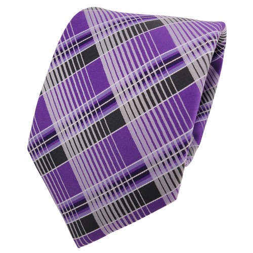 Designer krawatte lila violett - krawatte,