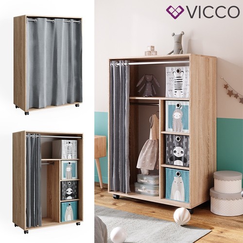 Mobiler kinderkleiderschrank - mobiler,