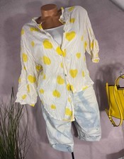 NEU crinkle Hemd BLUSE luftig