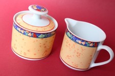 Ritzenhoff & Breker R & B Flirt Meran Milchkännchen + Zuckerdose Früchtedekor