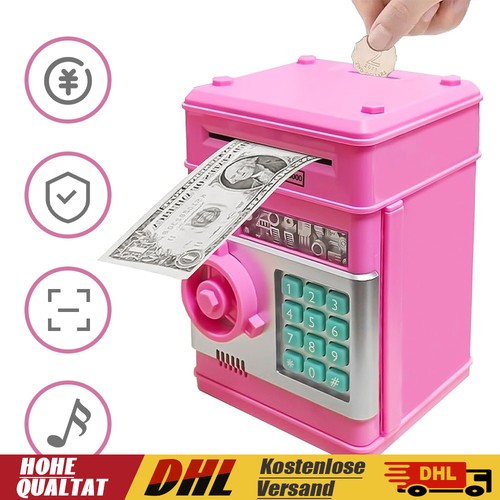 Elektronisches sparschwein mit - elektronisches,
