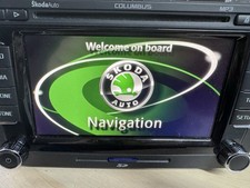 Skoda Columbus Radio 3T0035680 SSD 30gb  LED SD Karte H52 5238 Mit Code / PIN