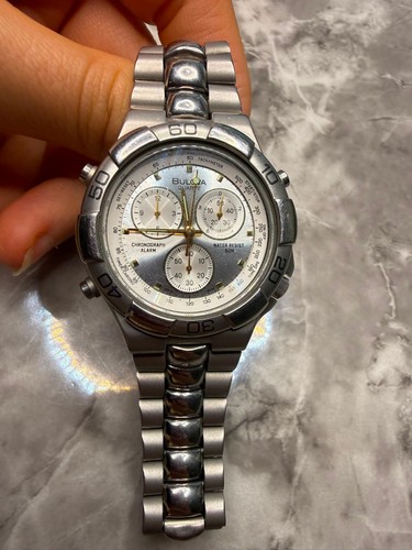 Bulova chronograph alarm quarz - bulova,