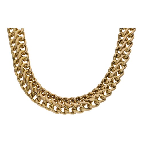 Breite goldkette 333 - goldkette,