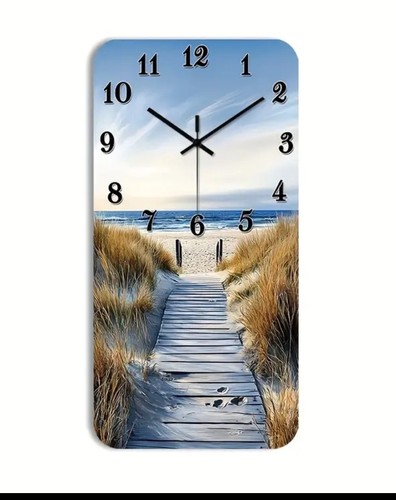 Wanduhr meer strand - wanduhr,