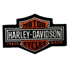 Harley Davidson Patch Long Bar