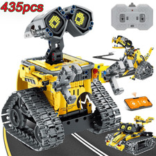 Technik Ferngesteuert Roboter für Kinder 435Stk 3in1 RC Bauspielzeug Dinosaurier