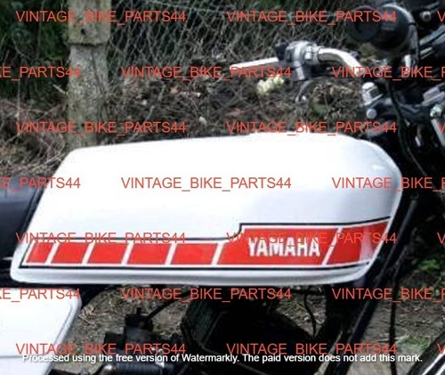 Yamaha rd250 rd400 weiß - rd250,