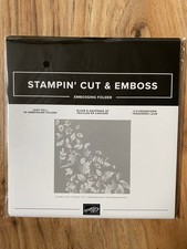 Stampin Up 3D Embossingfolder Prägefolder Tanzendes Laub NEU
