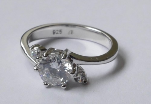 Ring zirkonias - ring, 2